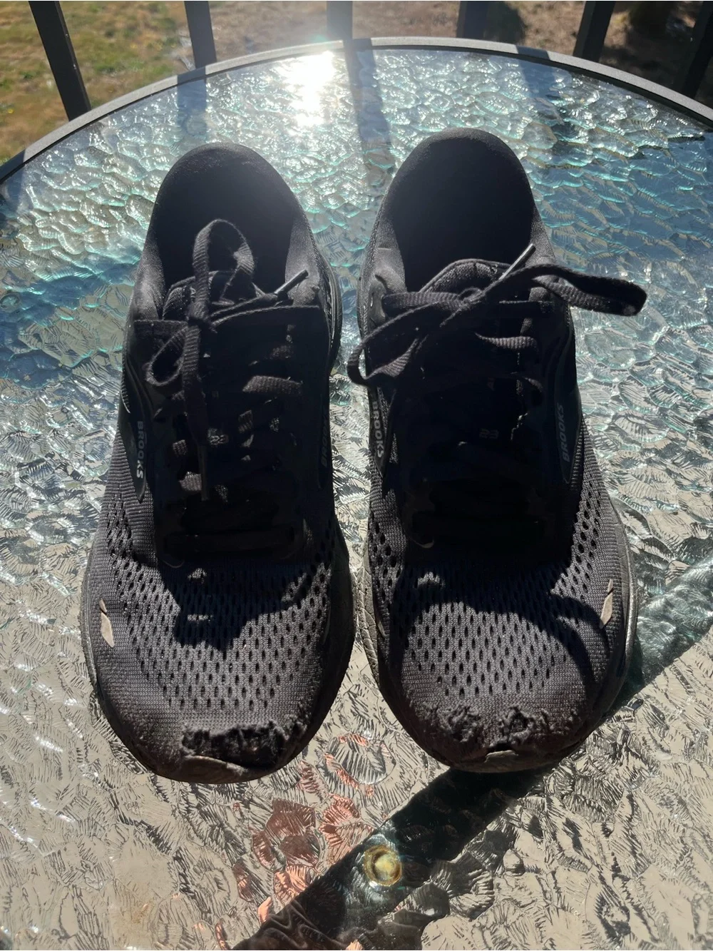 Brooks Woman’s Adrenaline GTS Running Shoes — Black
